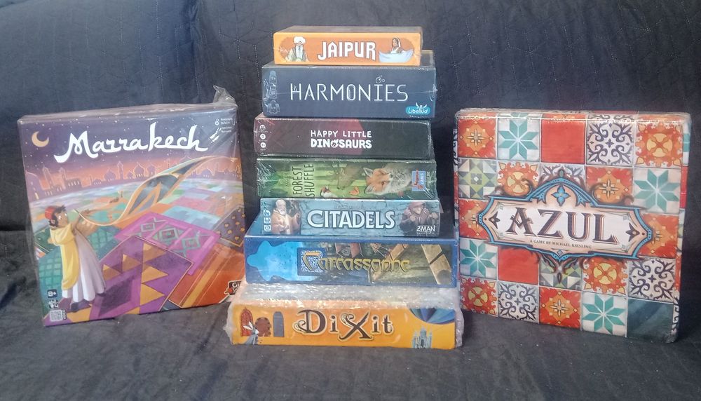 Гра настільна Catan Колонізатори , Каркассон, Діксіт, Tickrt to ride