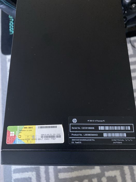 Komputer HP 280 G1 Mt