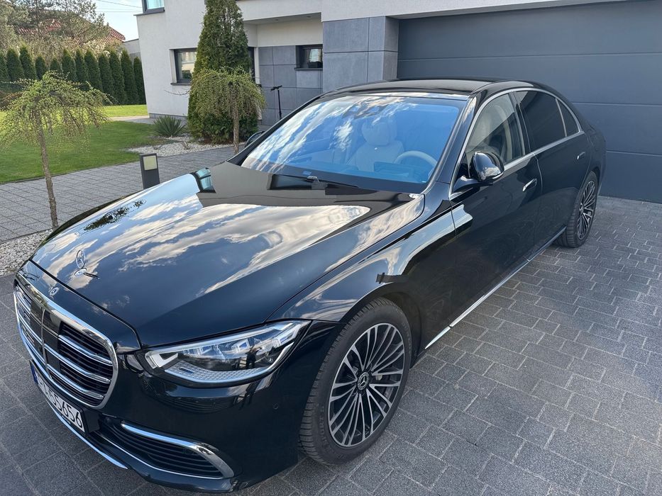 Mercedes-Benz Klasa S S580e 4-Matic L Max Wyposażenie Faktura Vat 23% Bezwypadkowy