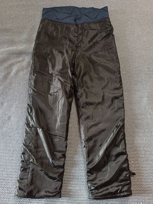 Подкладочные, тёплые рабочие штаны.