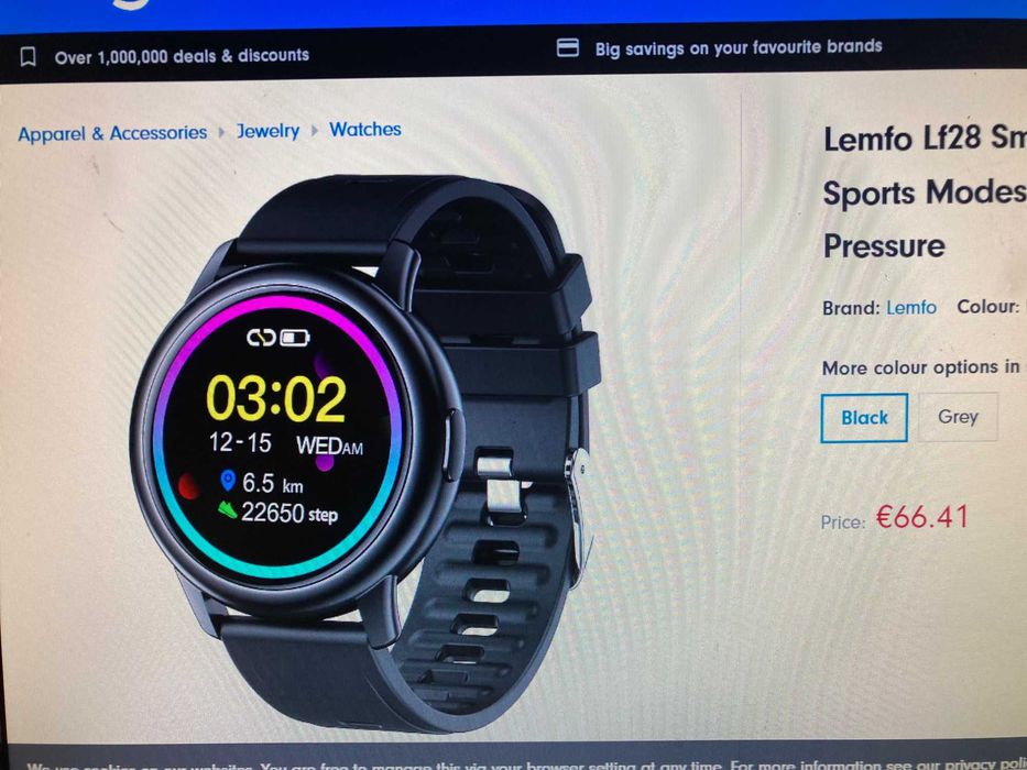 Smart Watch - LEMFO - Unisex64751822456962122
