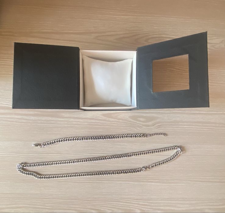 Набор цепь и браслет (серебро)