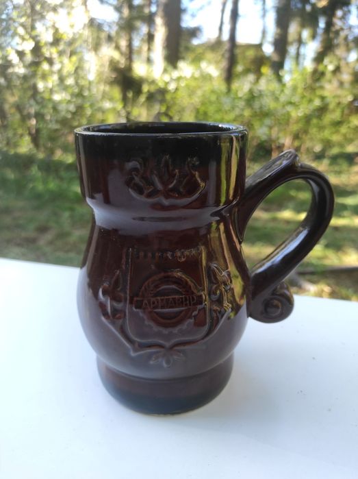 Ceramiczny Kufel pamiątka czasów PRL-U