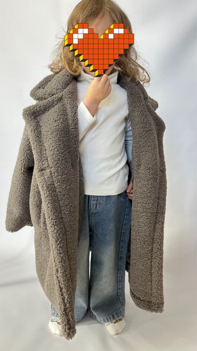 Шубка тедді дитяча