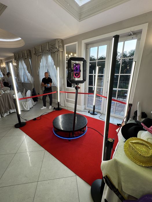 Fotobudka 360 / Fotobox/ Namiot Eventowy/ fontanny / wyrzutnie !!!