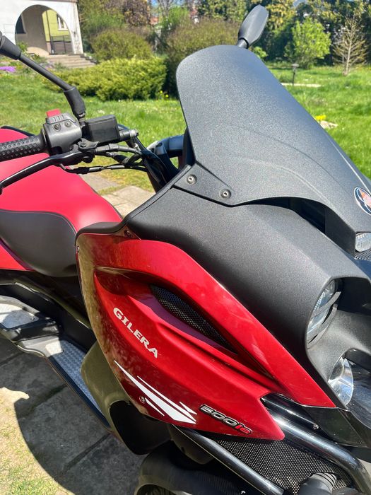 Gilera Fuoco 500 LTE na prawko kat. B