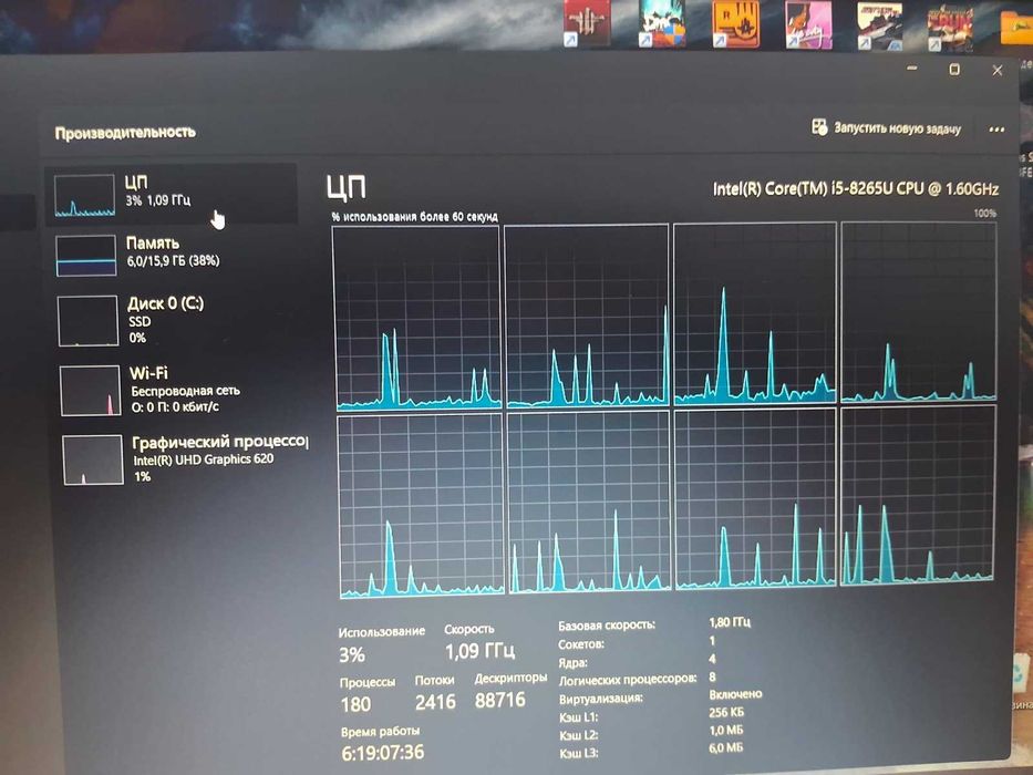 Продам ноутбук Dell Latitude 3500 i5-8265U/16GB/256nvme