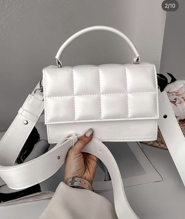 Сумка біла маленька