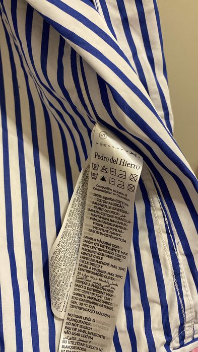 Camisa azul às riscas | Pedro del Hierro