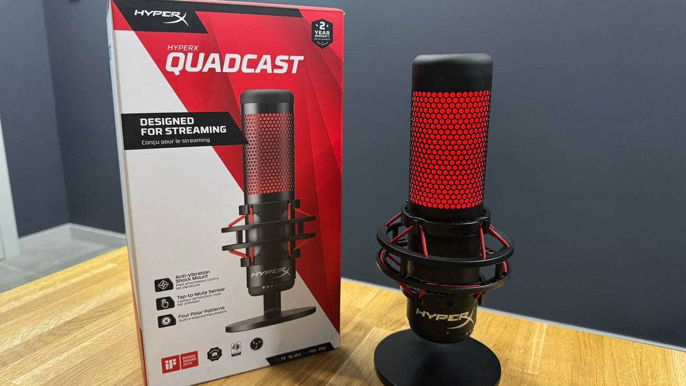 Mikrofon HyperX Quadcast