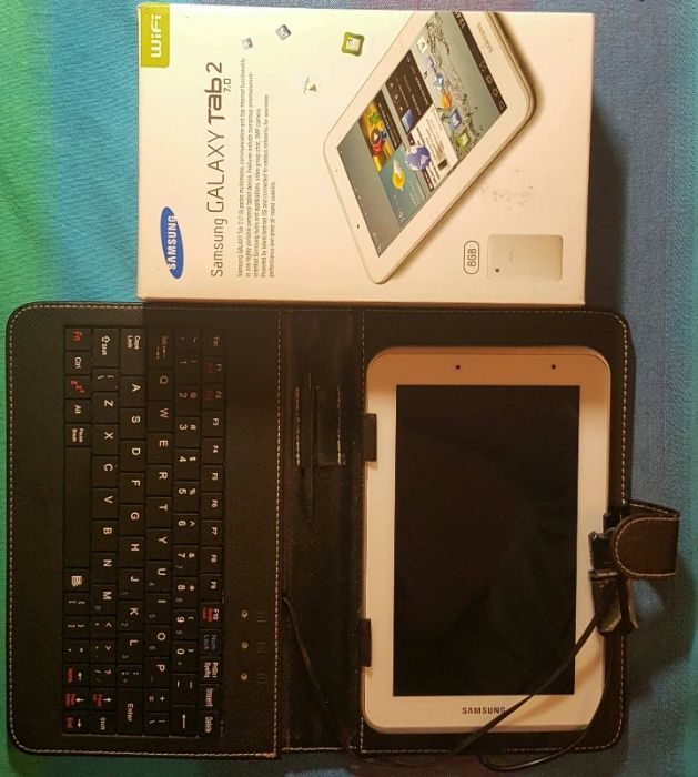 Планшет Samsung Galaxy 2 7 Inch Wifi Tab 8GB - White.