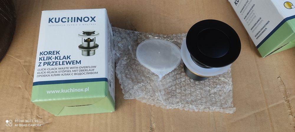 Korek klik klak Kuchinox czarny