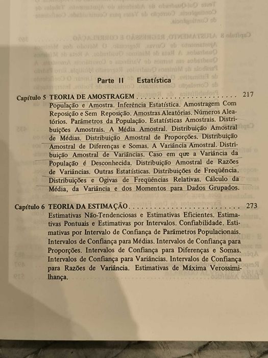 Livro "Probabilidade e Estatística" de Murray R. Spiegel