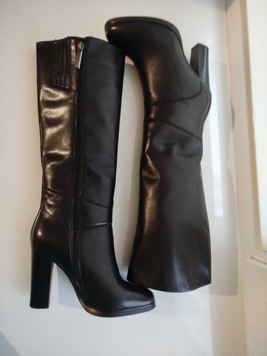 Зимові шкіряні чоботи Vitto Rossi 37