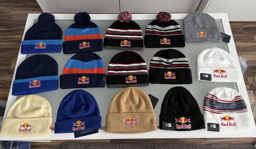 Czapka zimowa Red Bull mx New Era ktm monster energy