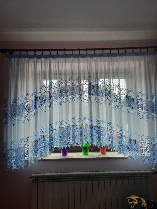 Sprzedam firane z gipiurą.