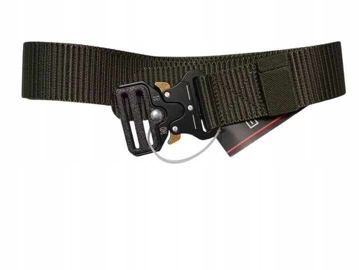 Pas Wojskowy Zielony Taktyczny Quick Release Militarny Wytrzymały