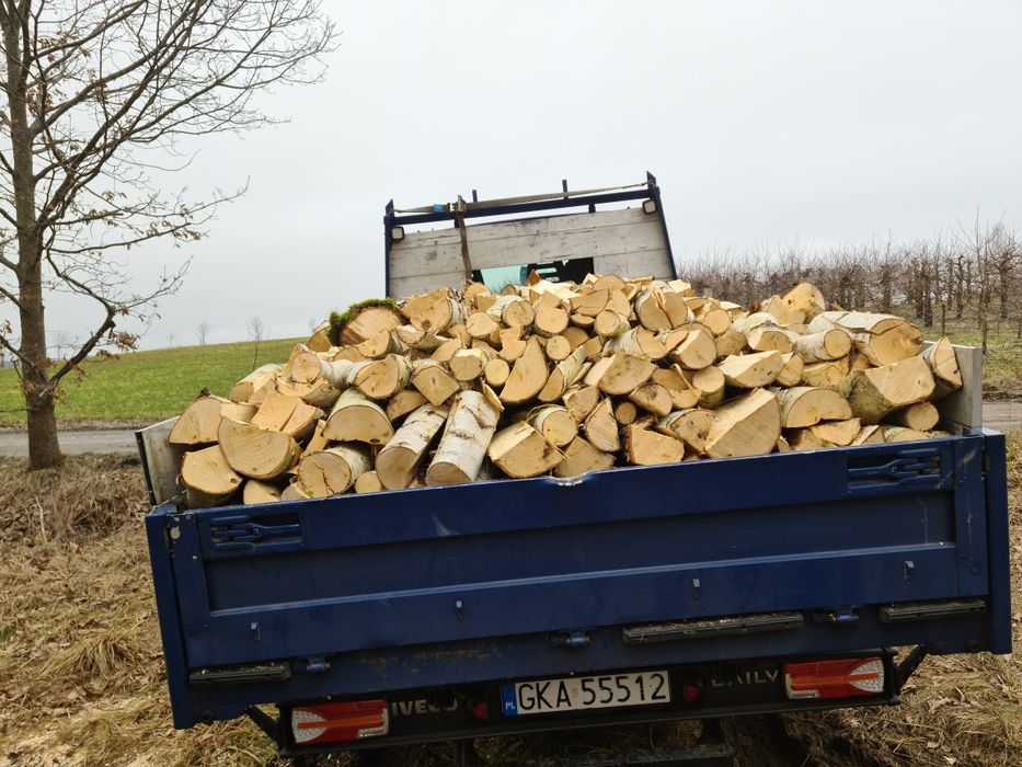 Sprzedam Brzoza opałową. Drewno opalowe