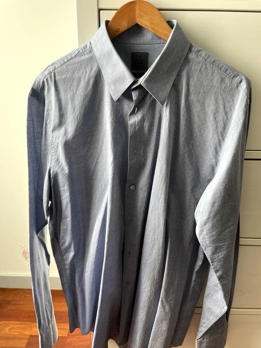 Conjunto de duas camisas de manga comprida, tamanho XL (pequeno)