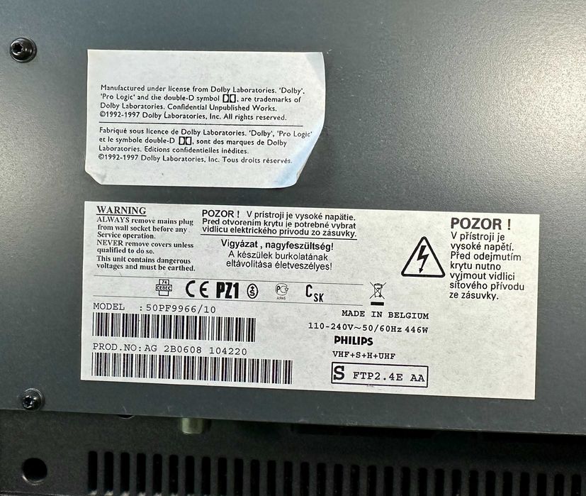 Телевізор Philips 50PF9966/10
