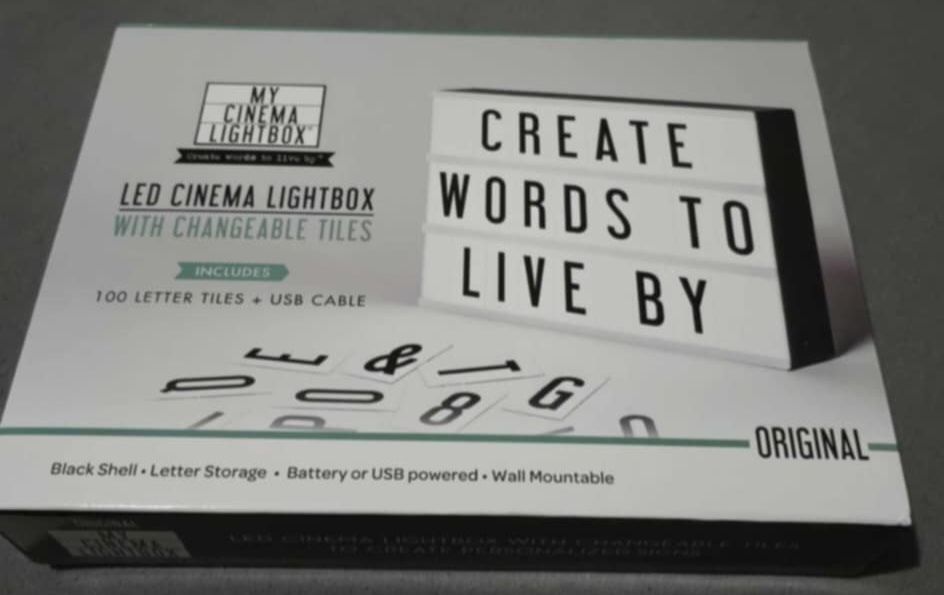 Tablica/ ramka oświetleniowa