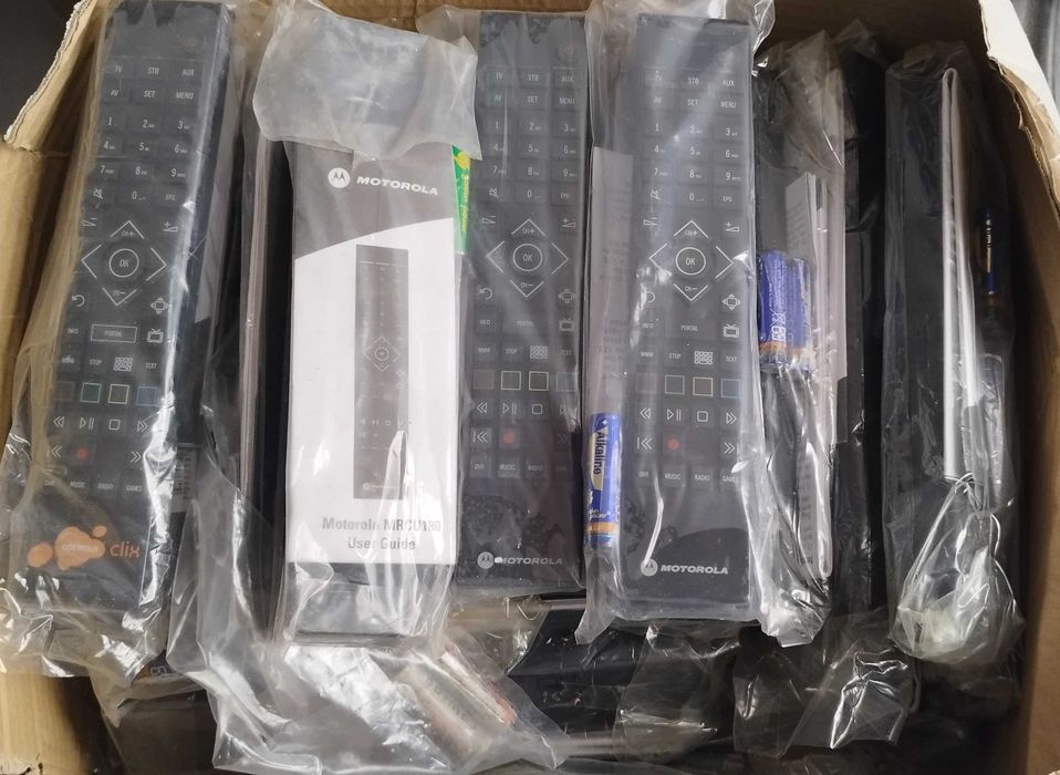 Comando TV/BOX/WIFI/Etc... universal 40xMOTOROLA e 20xAMINO
