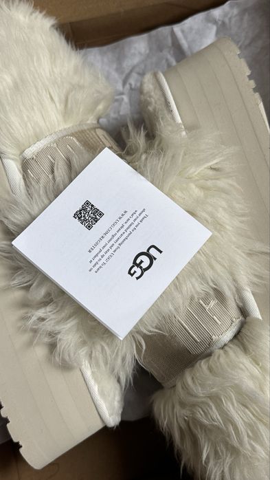 UGG fluffy momma sugar slide 2’