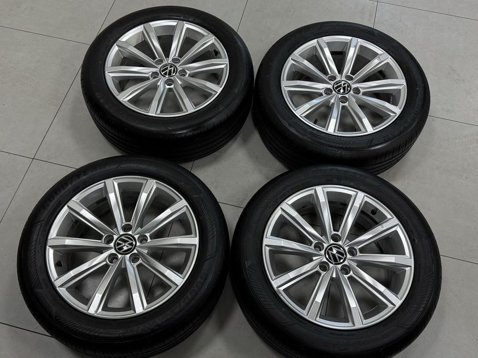 Колеса шини диски в зборі volkswagen 215 55 17