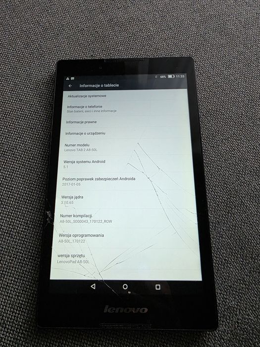 Tablet Lenovo LTE