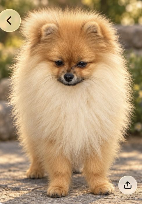 Szpic miniaturowy ,pomeranian super krew