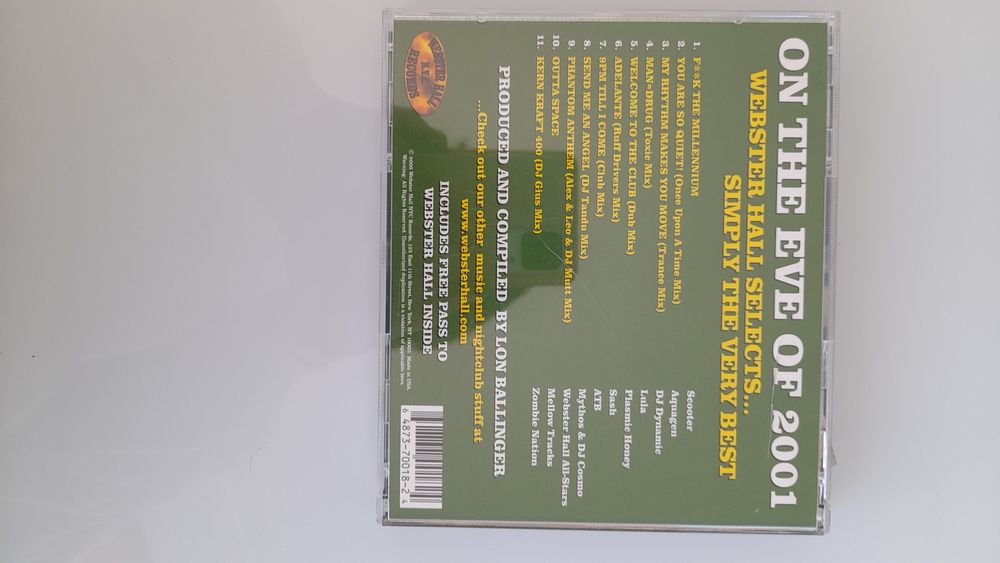 Webster Hall's New York Dance cd volume 4