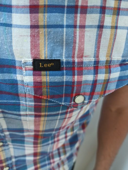 Koszula w kratę Lee rozm. M