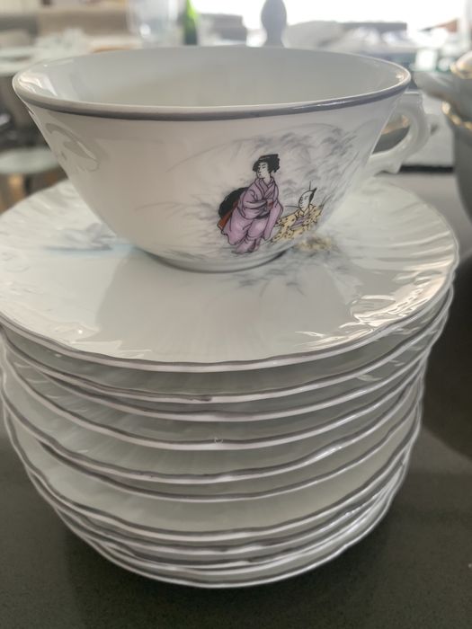 Vendo serviço louça vista alegre coleção Otaru motivo chinesa