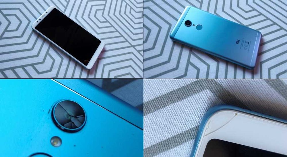 Samsungi dwa modele A30s i J7/6 i Xiaomi Redmi 5 uszkodzony