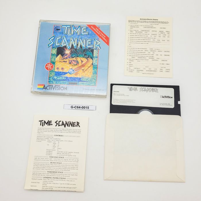 Time Scanner Commodore 64 (C64)