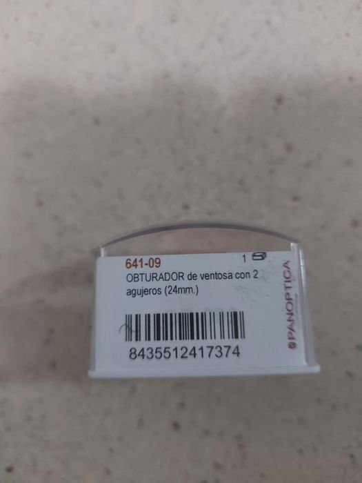 Obturador ventosa para óculos  novo