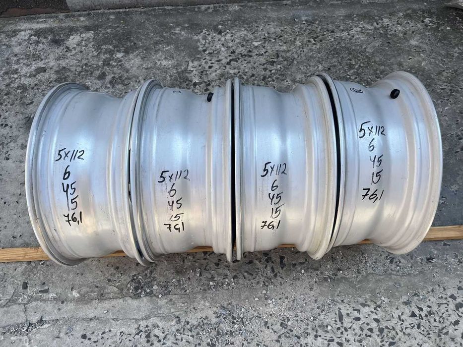 Легкосплавні диски VW 5/112 R15 6.5J ET45 Skoda/AUDI/SEAT/Mercedes