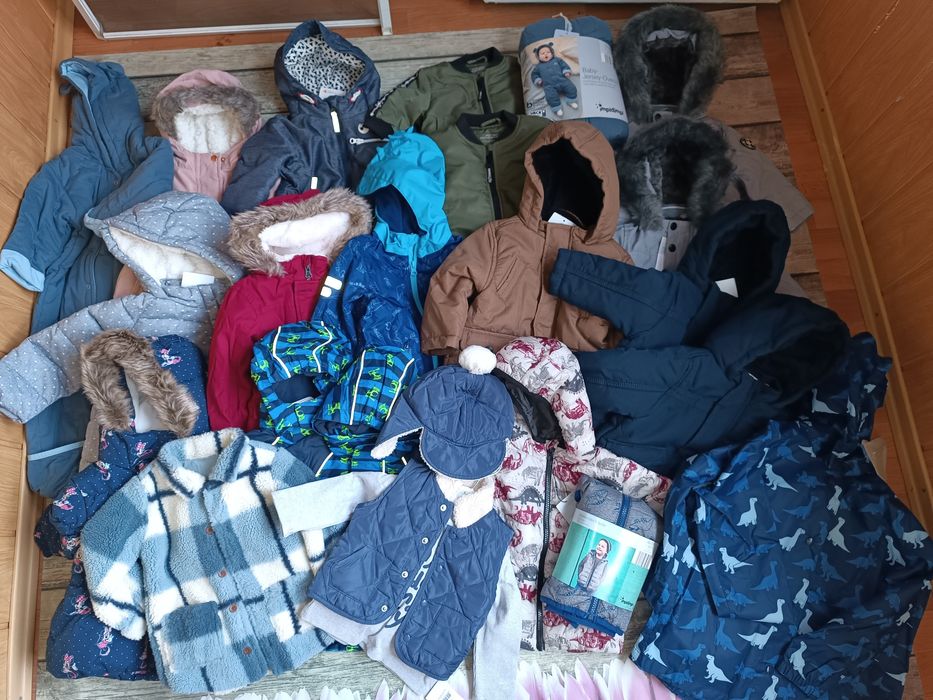 ОПТ Новий верхній одяг 25шт Куртка парка комбінезон дощовик +подарунок