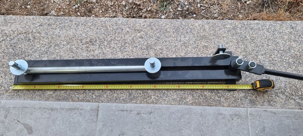 Maquina dobrar ferro manual