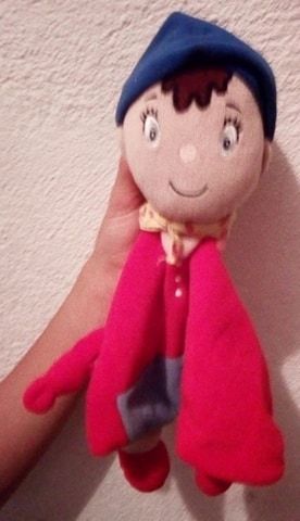 Conjunto de oito peluches.