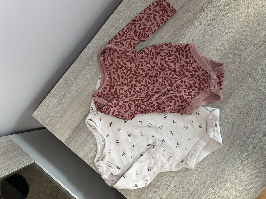 Нові боді на довгий рукав  0-3 м 62 р