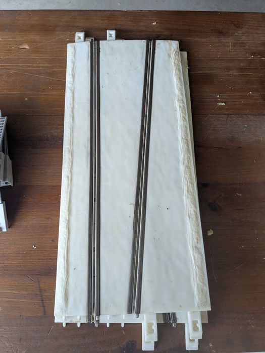 Curva de gelo media para calha Ninco com proteção