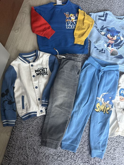 Одяг 116 розмір кофта світшот штани zara next puma