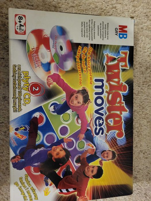 HARIBO MB GRY Twister moves, 4 maty, 2 plyty CD