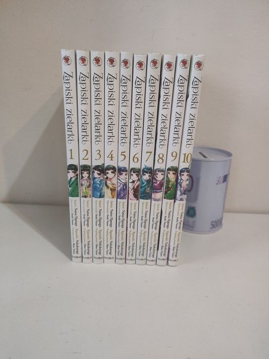 Zapiski Zielarki (1-10+12) - manga po polsku, zestaw tomów