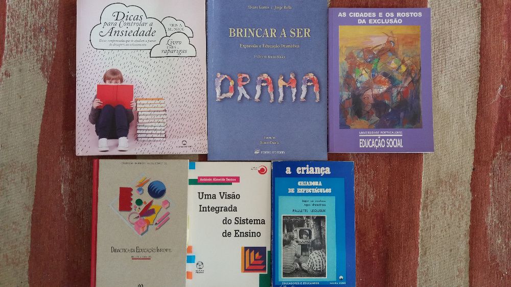 Livros - literatura - sociologia - pedagogia - historia - juvenis