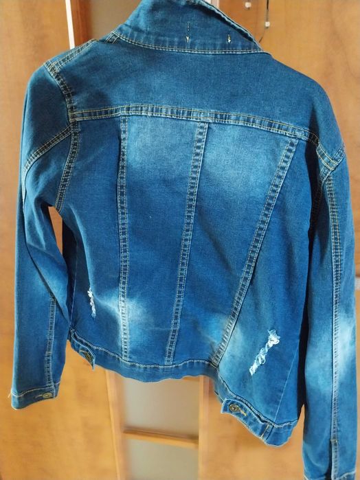 Kurtka jeans damska