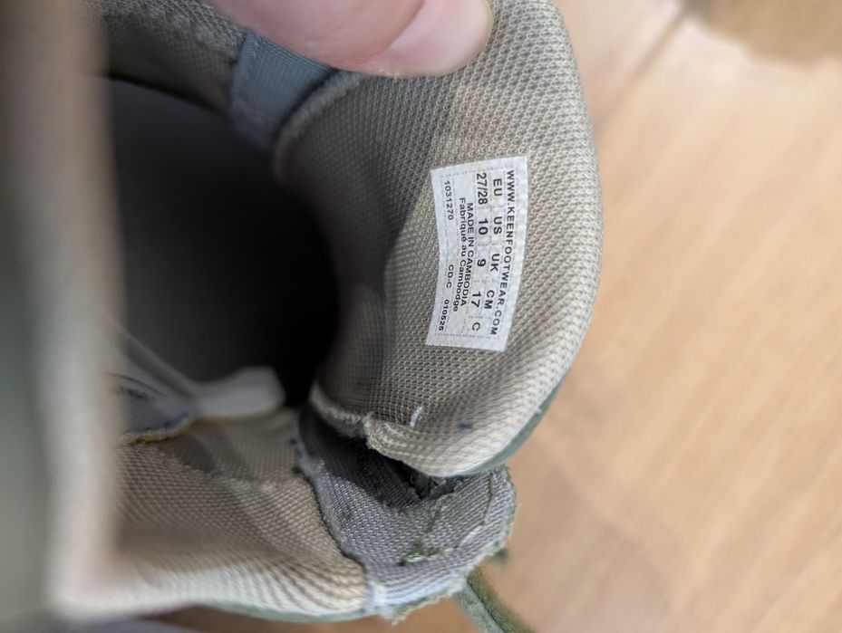 Buty Keen stan idealny 27/28 KNX T-Toe DS
