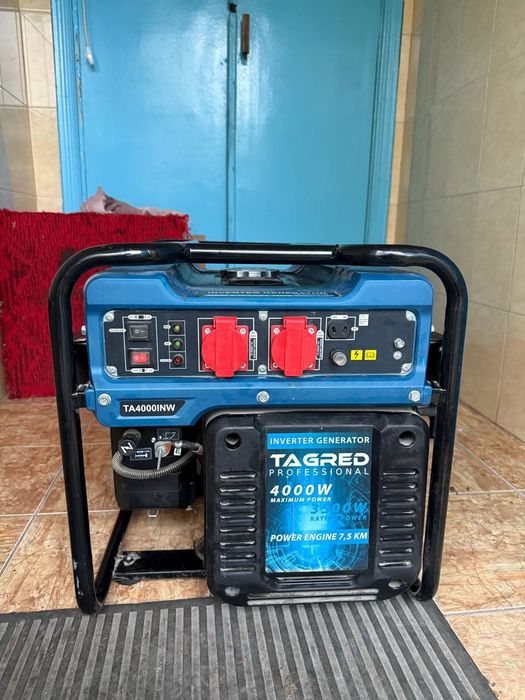 Інверторний генератор TAGRED TA4100INW ном 3,5 квт інверторний