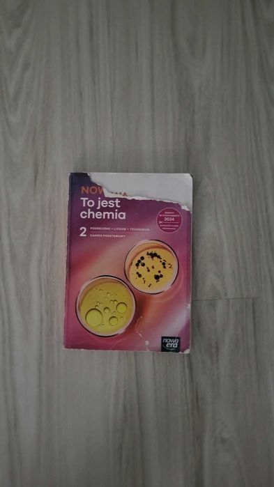 Ksiązka do chemii
